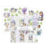 ScrapBoys Lavender Love 8x8 Inch Paper Pad (SB-LALO-10)